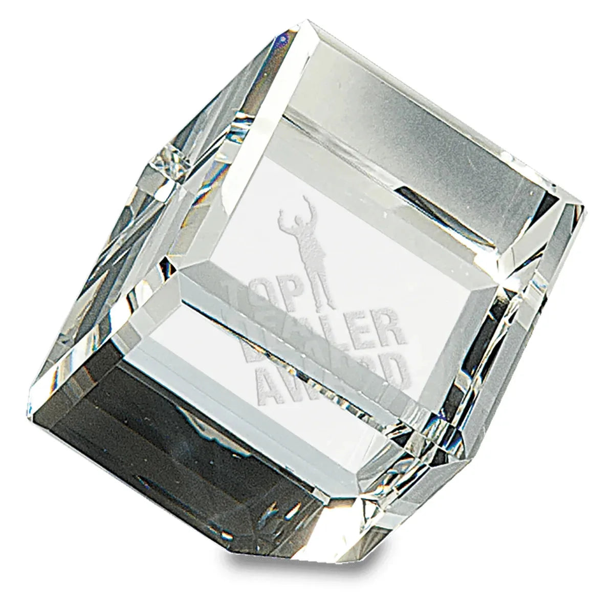 2 1/2" x 2 1/2" Crystal Cube