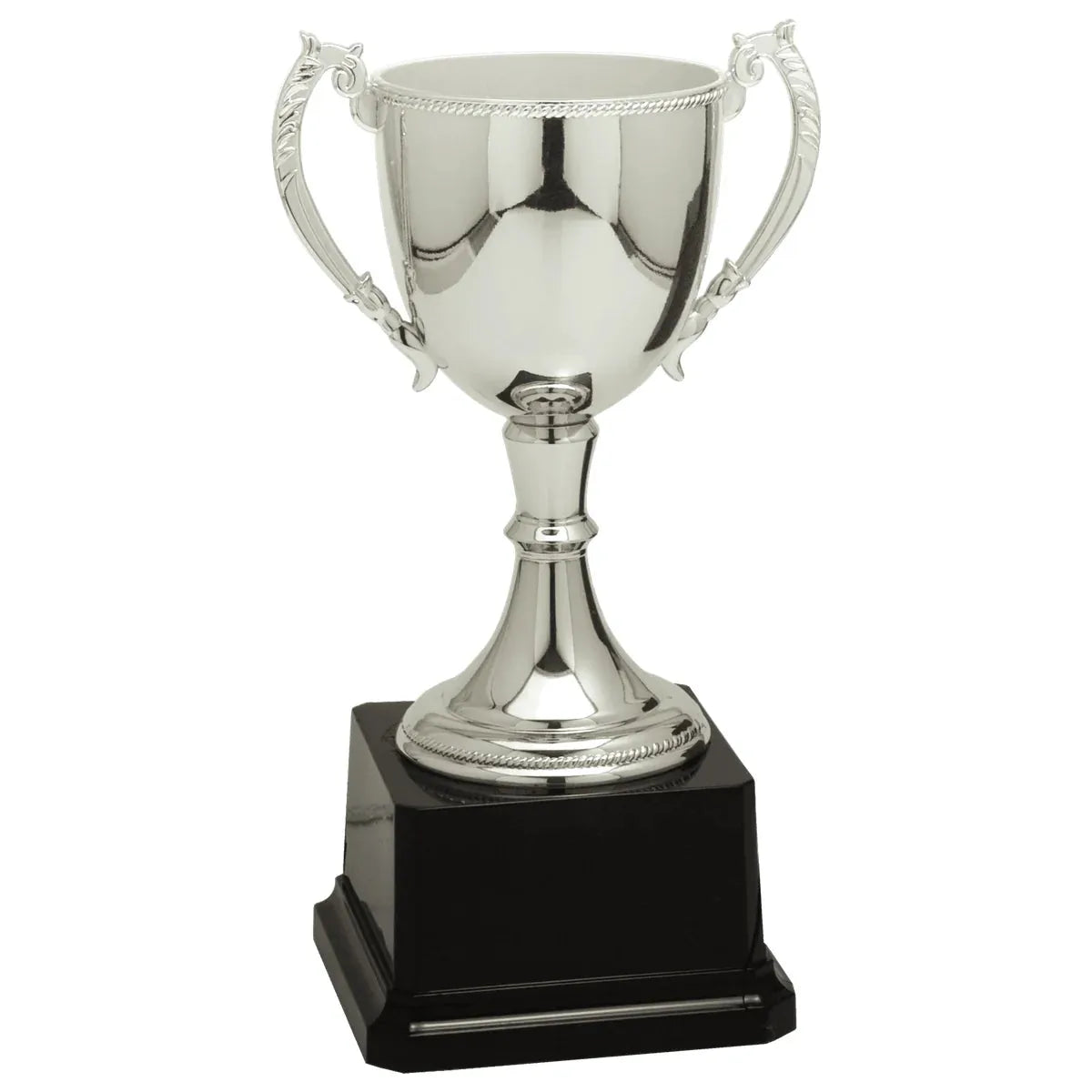 Silver 8 3/4" Completed Zinc Cup Trophy