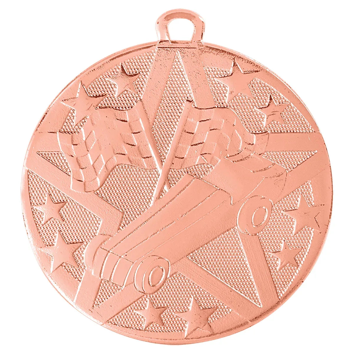Bronze 2" Superstar Pinewood Derby Medal