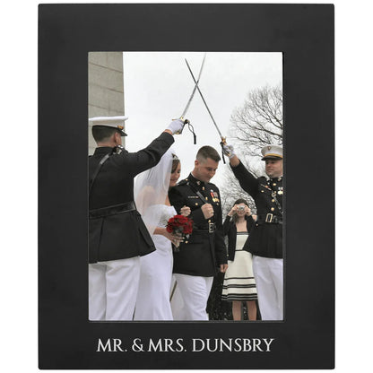 Black 5" x 7" Aluminum Photo Frame