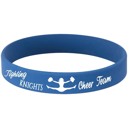 Blue/White 4 1/8" Laserable Bracelet