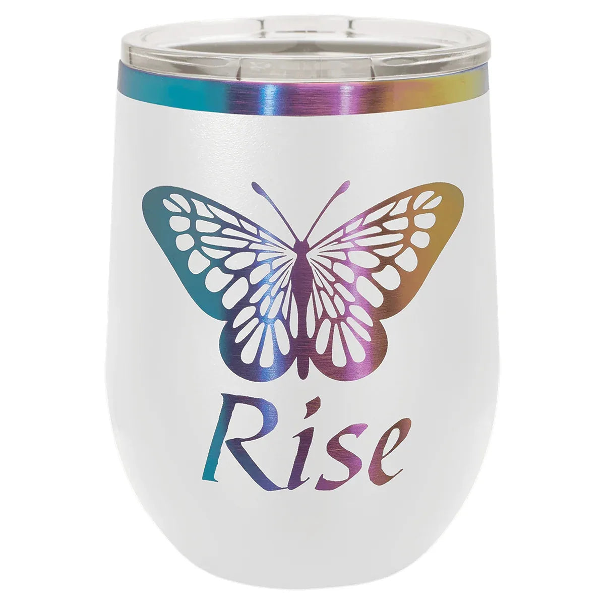 White Prism Polar Camel 12 oz. Stemless Wine Tumbler