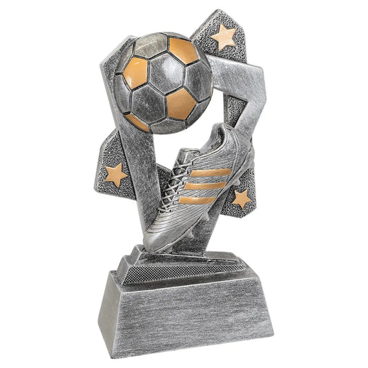 6 1/2" Soccer Triumph Resin