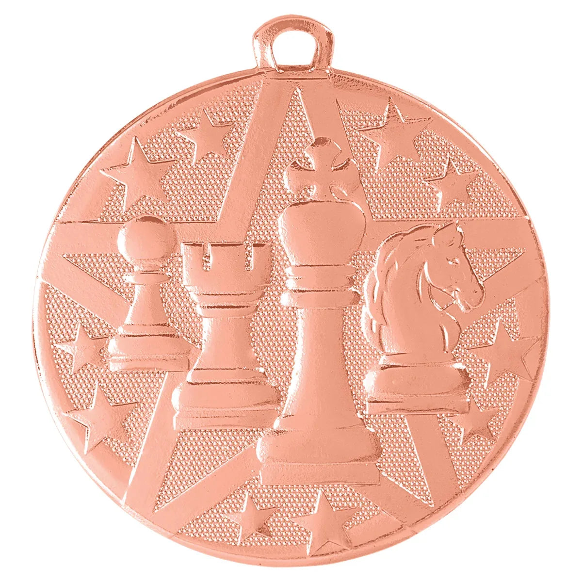 Bronze 2" Superstar Chess Medal