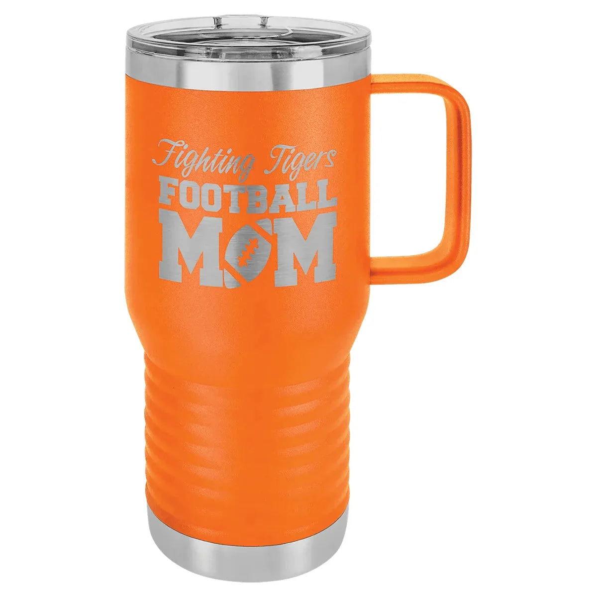 Orange Polar Camel 20 oz. Vacuum Insulated Travel Mug with Slider Lid