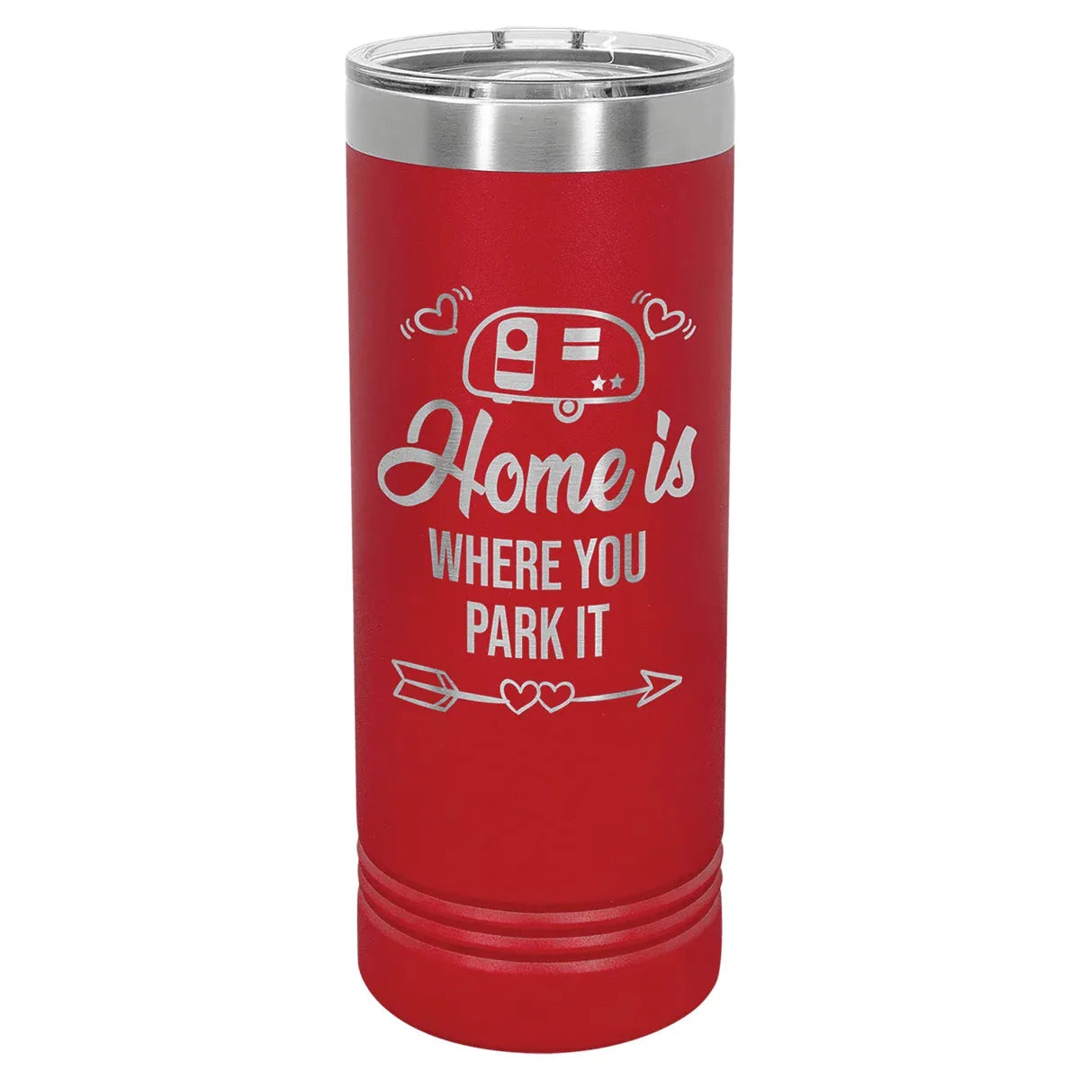 Red Polar Camel 22 oz. Skinny Tumbler with Slider Lid