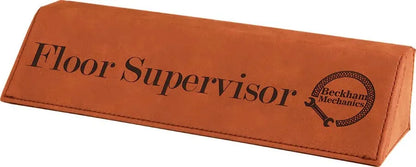 Rawhide 8 1/2" Laserable Leatherette Desk Wedge