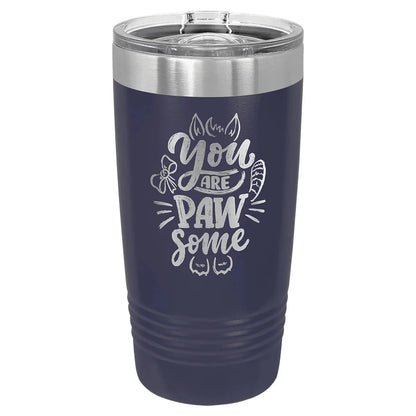 Navy Blue Polar Camel 20 oz. Ringneck Tumbler with Slider Lid
