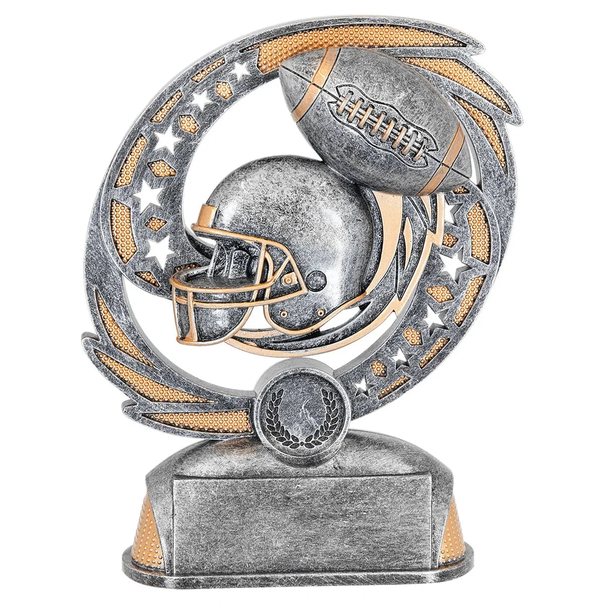 6 1/2" Football Hurricane Award