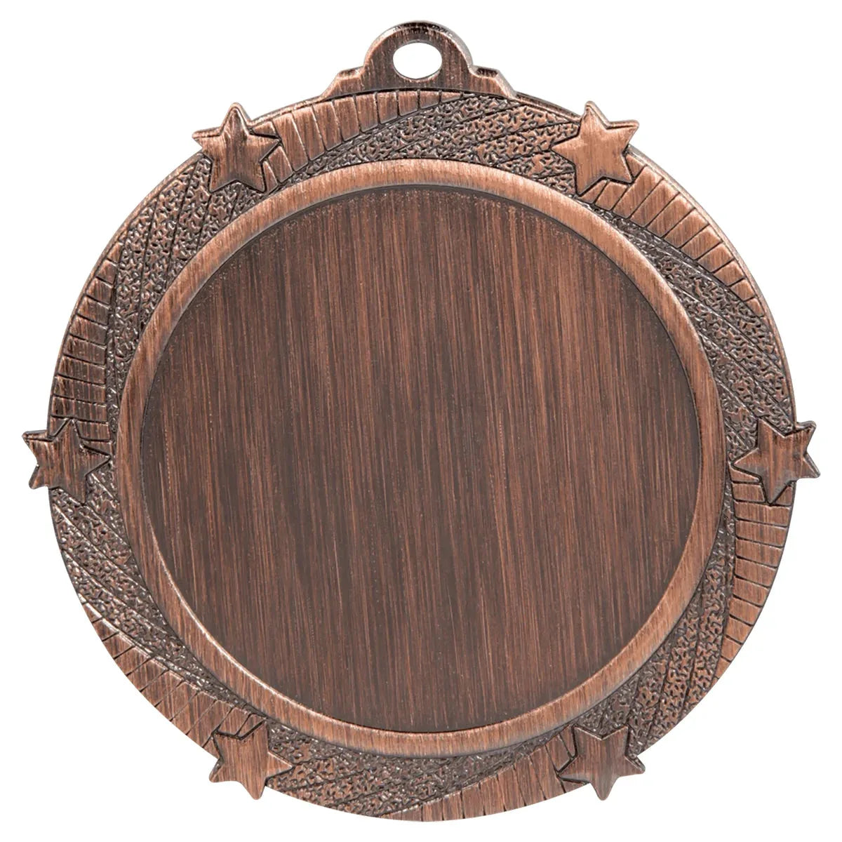 Antique Bronze 2 3/4" 6-Star 2" Insert Medal Holder