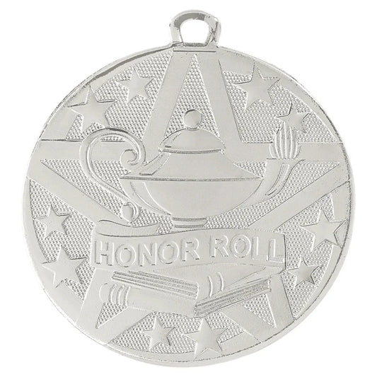 Silver 2" Superstar Honor Roll Medal
