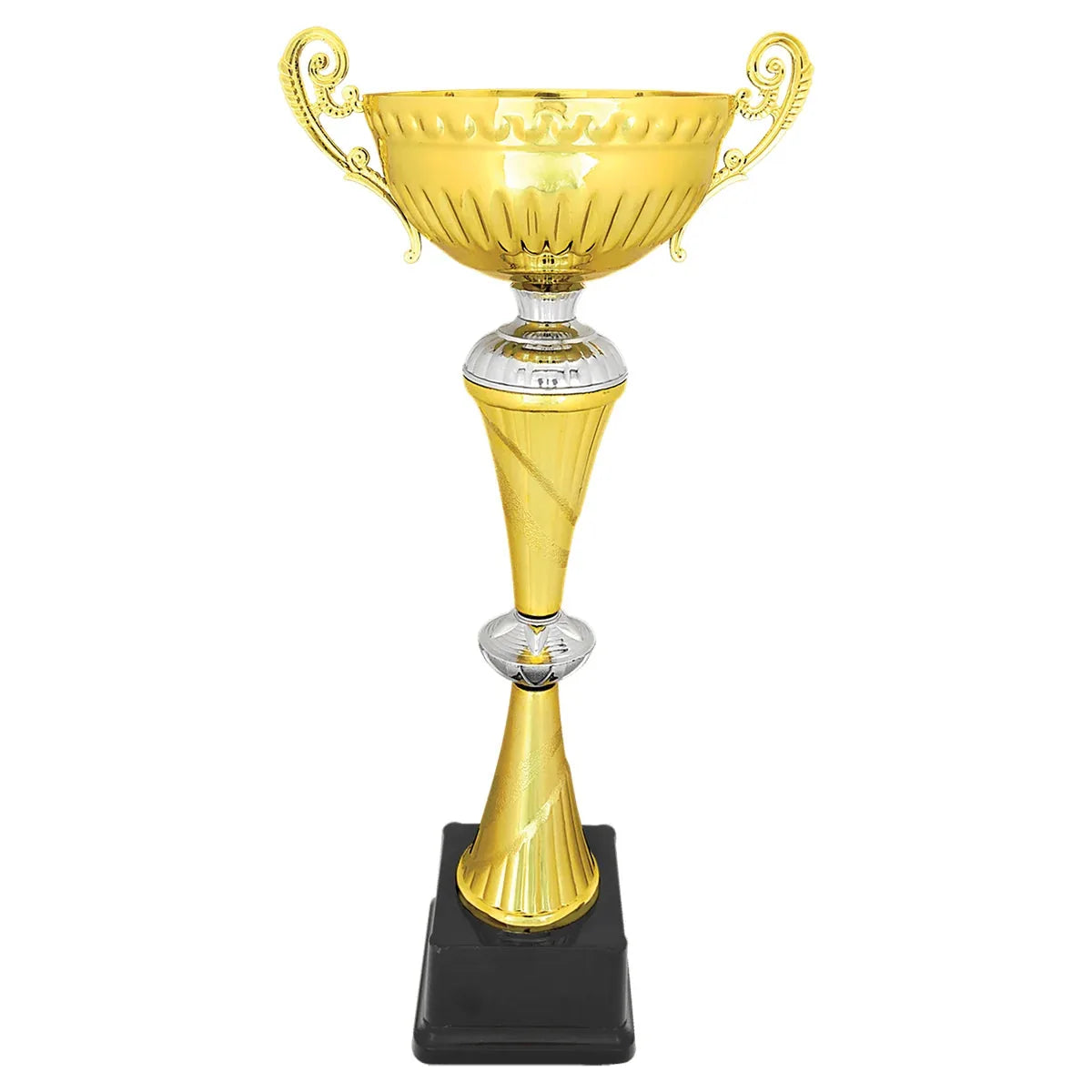 18 3/4" Gold/Silver Completed Metal Cup Trophy