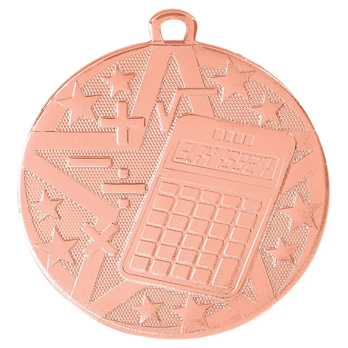 Bronze 2" Superstar Math Medal