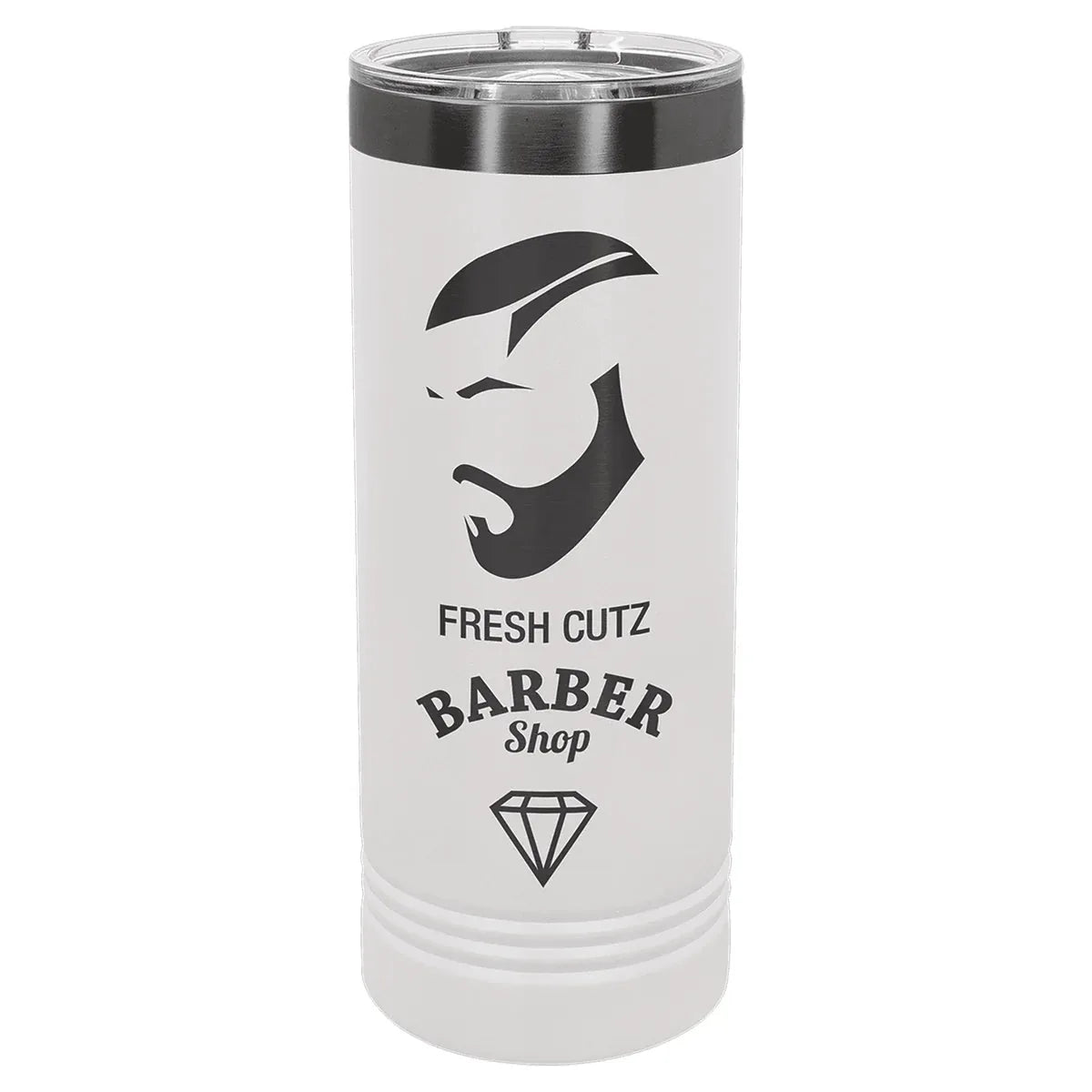 White Ghost Black Polar Camel 22 oz. Skinny Tumbler