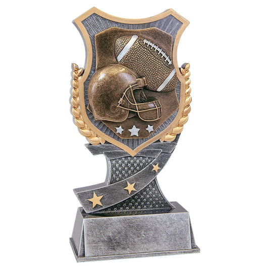 7" Football Shield Award