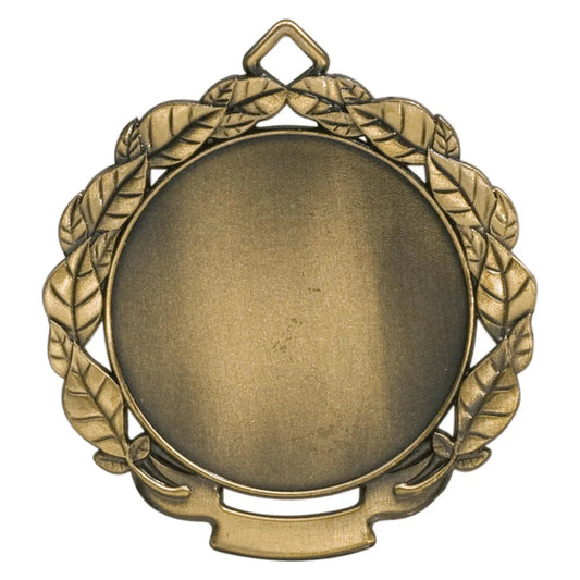 Insert Holder 2 3/4" Medal — Custom UV Print & Engraving | Gold, Silver & Bronze