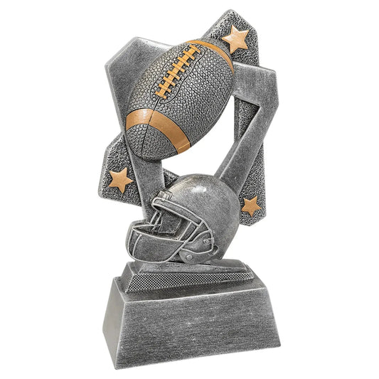 6 1/2" Football Triumph Resin