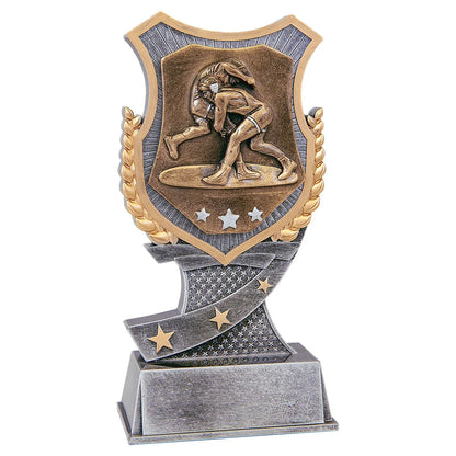 7" Wrestling Shield Award