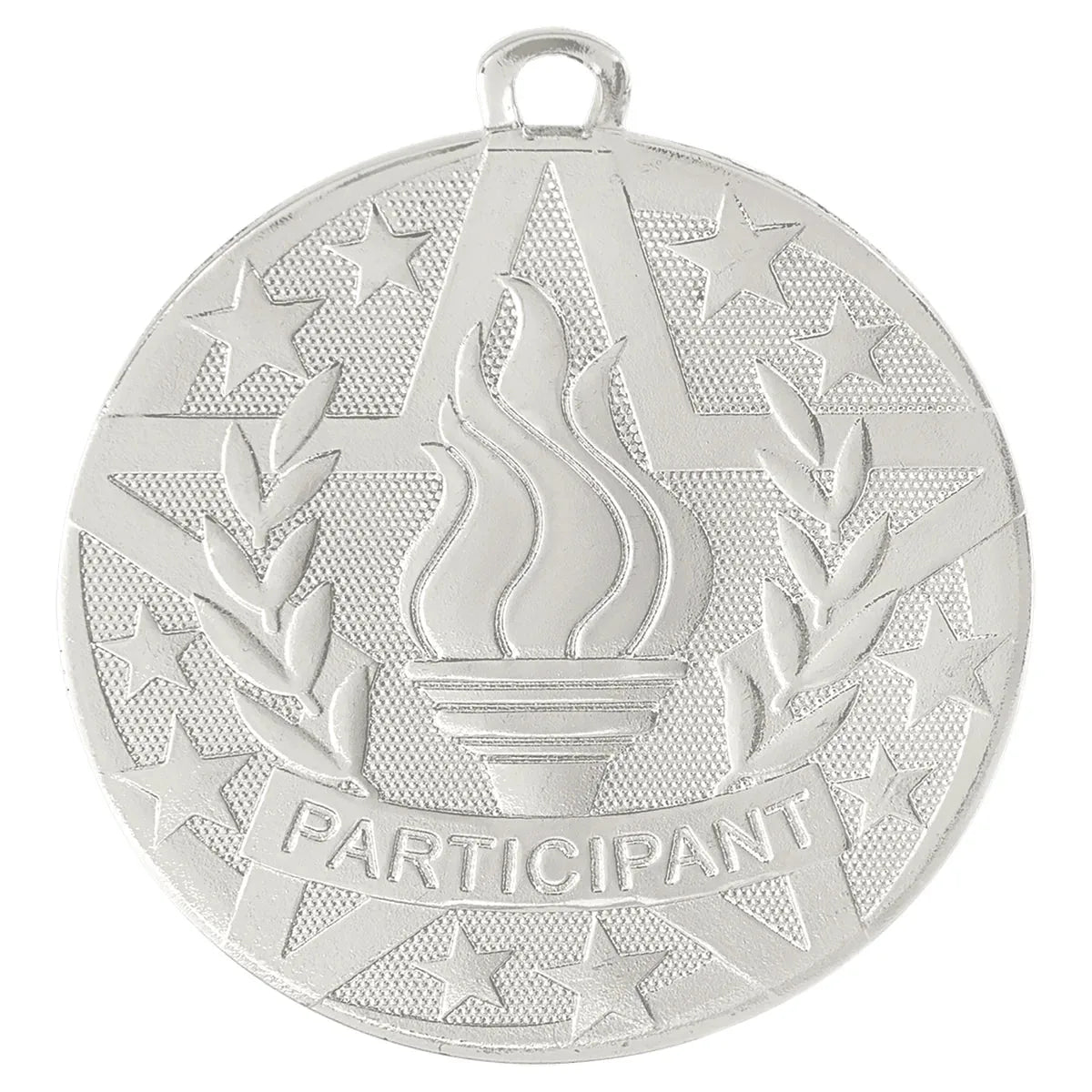 Silver 2" Superstar Participant Medal