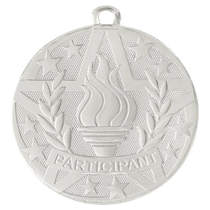 Silver 2" Superstar Participant Medal