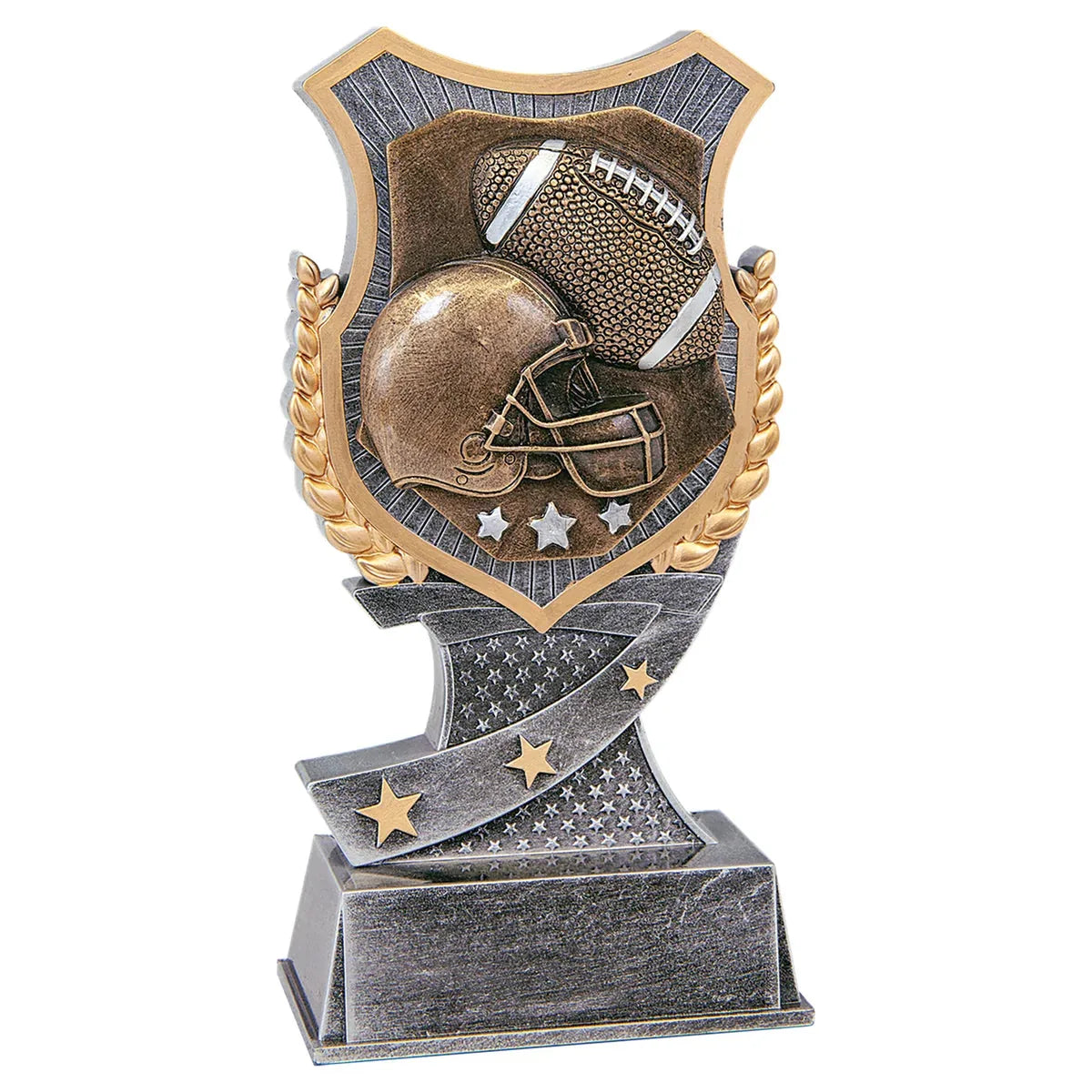 6" Football Shield Award