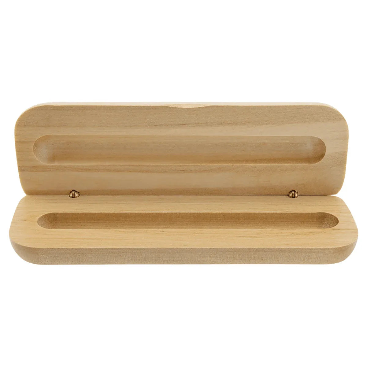 6 3/4" x 2 1/8" Maple Pen Case  (Case Only, pen not included)