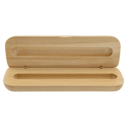 6 3/4" x 2 1/8" Maple Pen Case  (Case Only, pen not included)