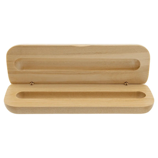 6 3/4" x 2 1/8" Maple Pen Case  (Case Only, pen not included)
