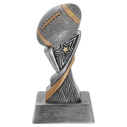 6" Football Aspire Resin