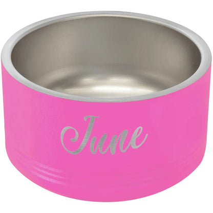 Pink Polar Camel 18 oz. Small Pet Bowl