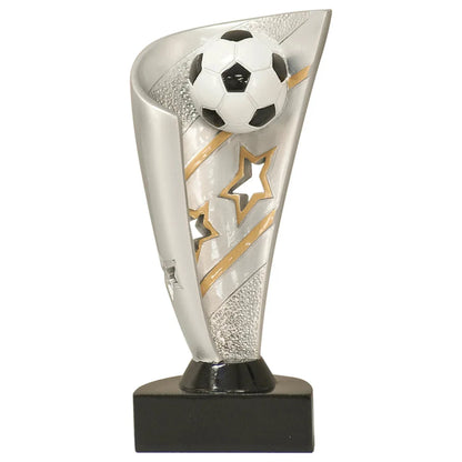 7" Soccer Banner Resin