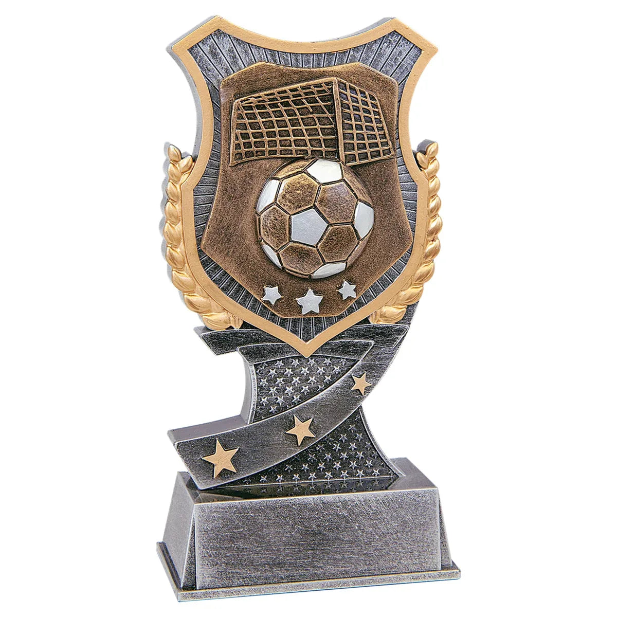 Custom Soccer Shield Award (6") — Branded | Personalized Engraving