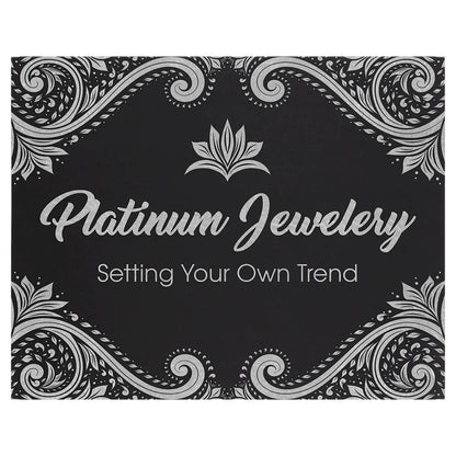Black/Silver 12" x 18" Laserable Leatherette Wall Decor with Sawtooth Hanger