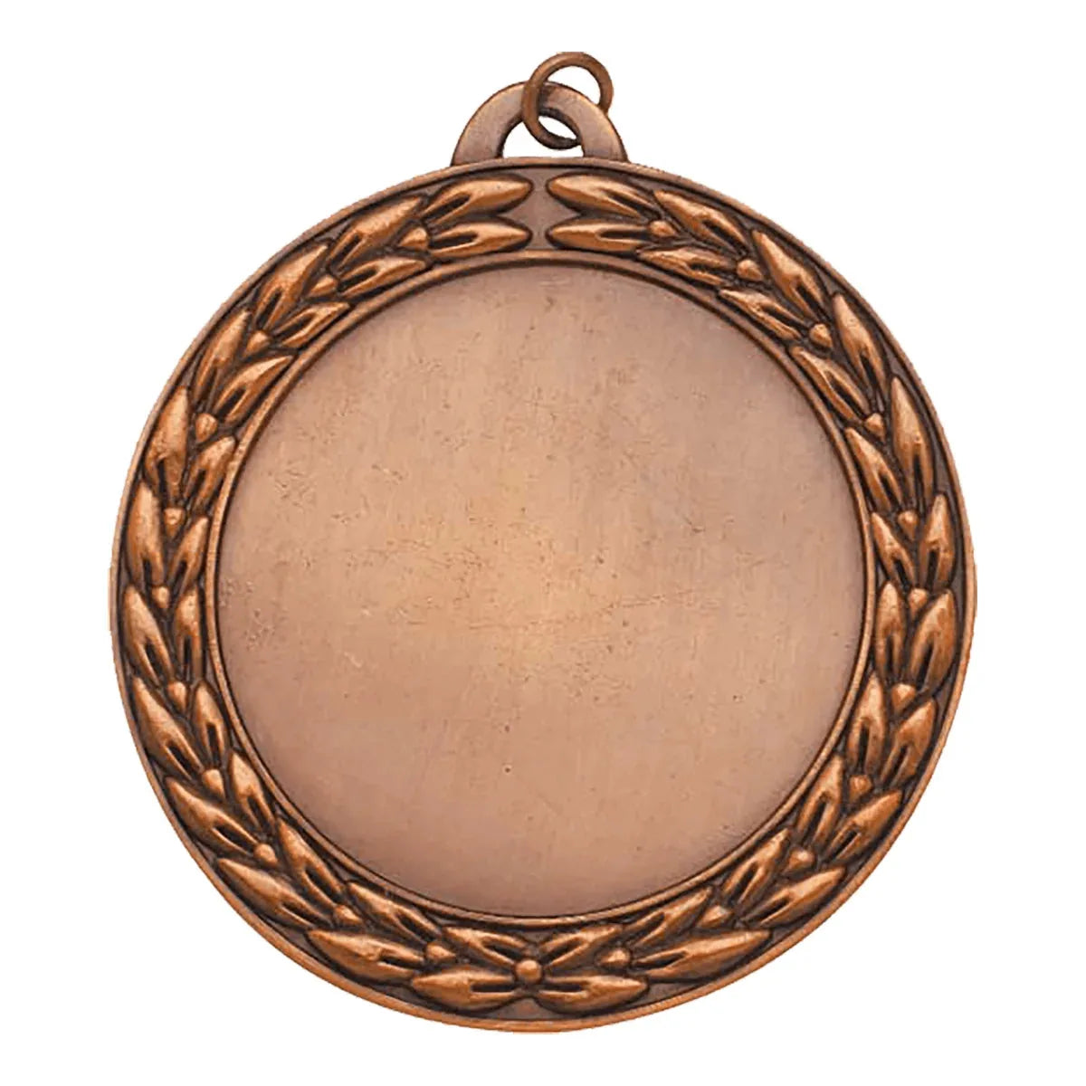 Antique Bronze 2 2 3/4" Wreath 2" Insert Holder Medal