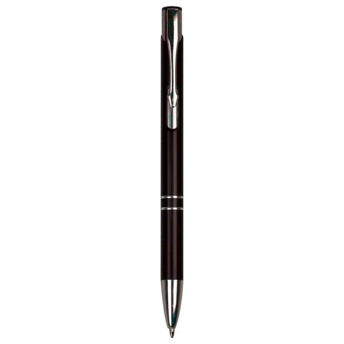 Black with Silver Trim Laserable Pen