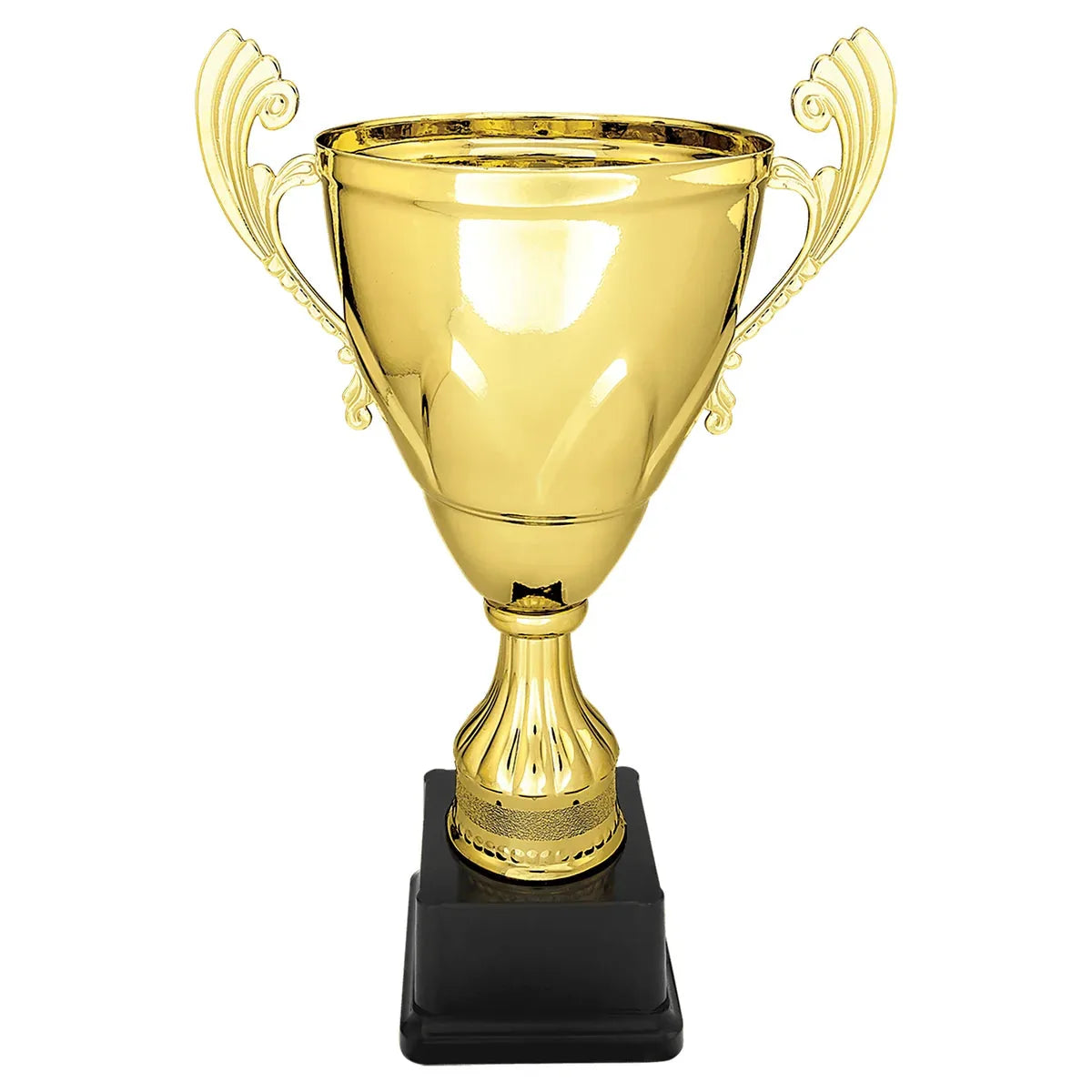 Gold 13" Completed Metal Cup on Plastic Base