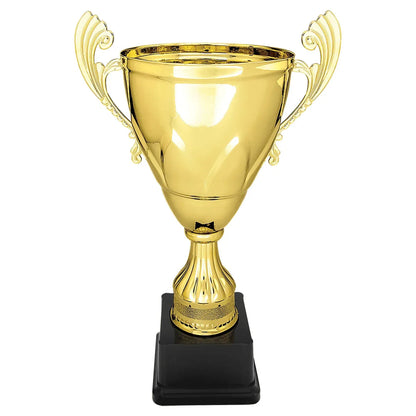 Gold 13" Completed Metal Cup on Plastic Base