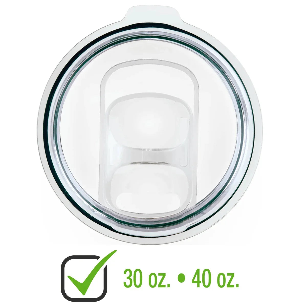 Slider Lid for 30 oz. Polar Camel Tumblers, 32 & 40 oz. Travel Mugs