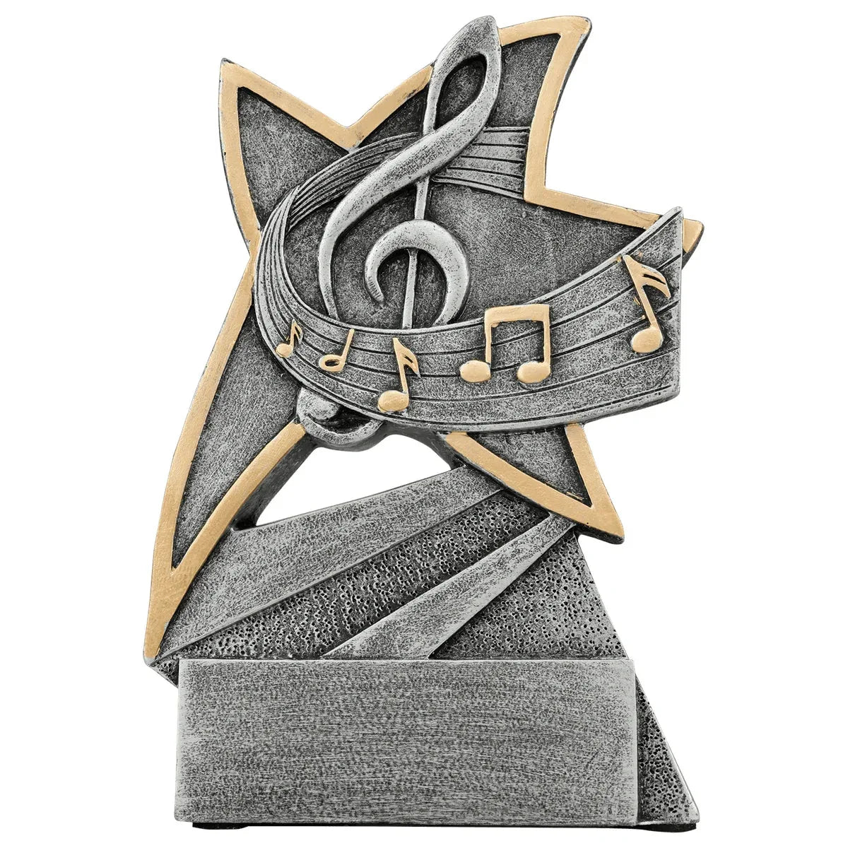 5 1/2" Music Jazz Star Resin