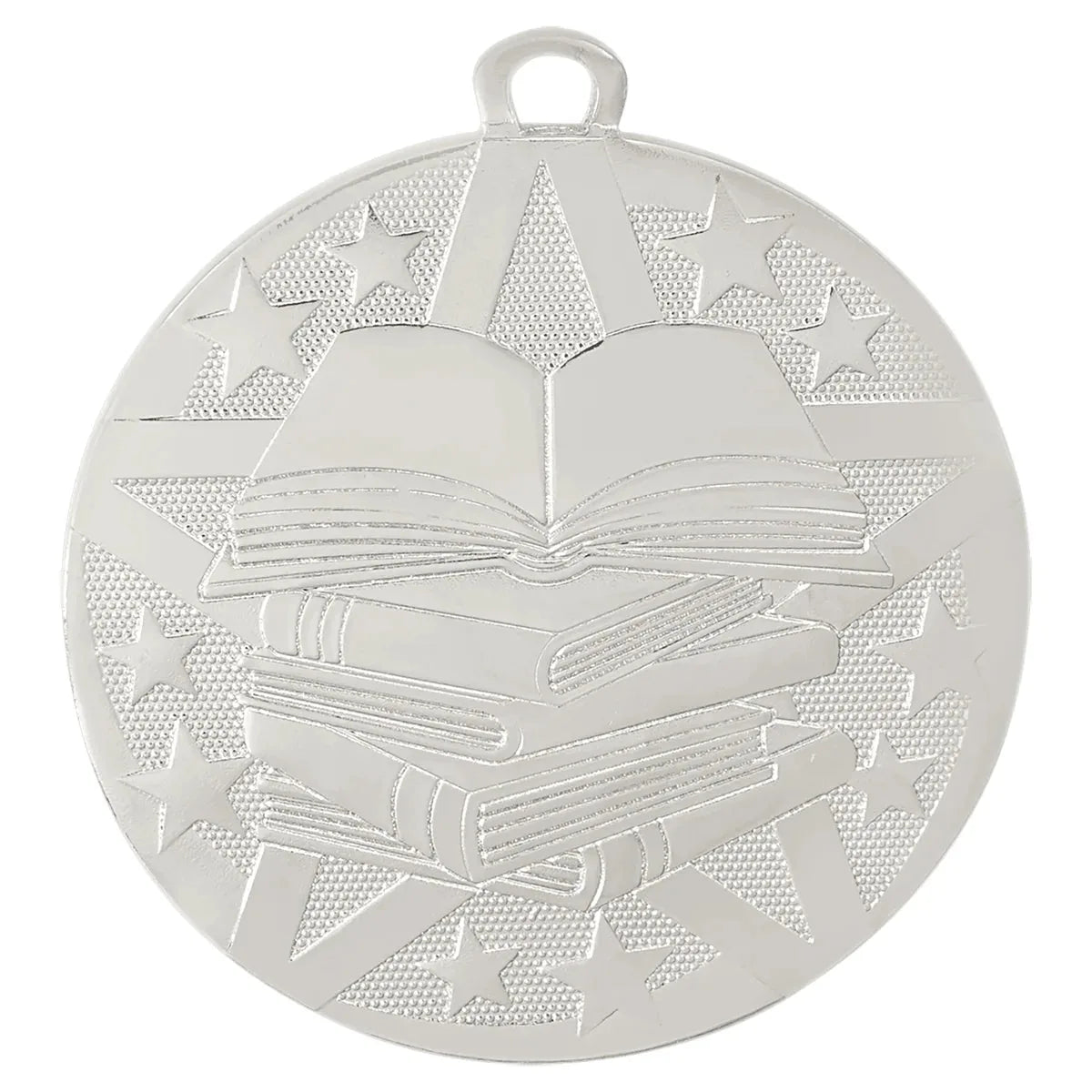 Silver 2" Superstar Reading Medal