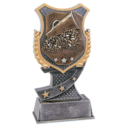 6" Cheer Shield Award