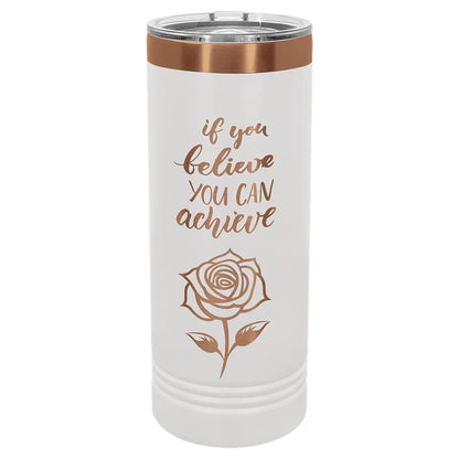 White Rose Gold Polar Camel 22 oz. Skinny Tumbler