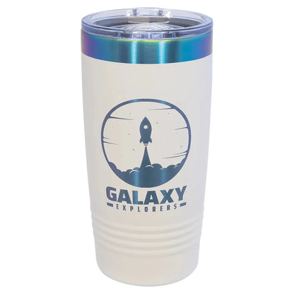 White/Prism Polar Camel 20 oz. Ringneck Tumbler