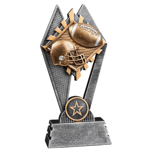 7" Football Sun Ray Award