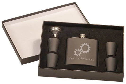 Matte Black Black 6 oz. Presentation Box