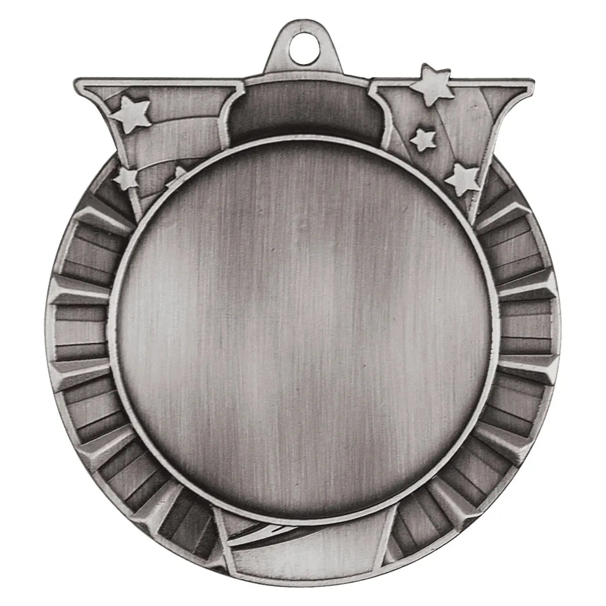 Antique Silver 2 3/4" Victory 2" Insert Holder Medal