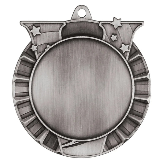 Antique Silver 2 3/4" Victory 2" Insert Holder Medal