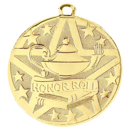Gold 2" Superstar Honor Roll Medal