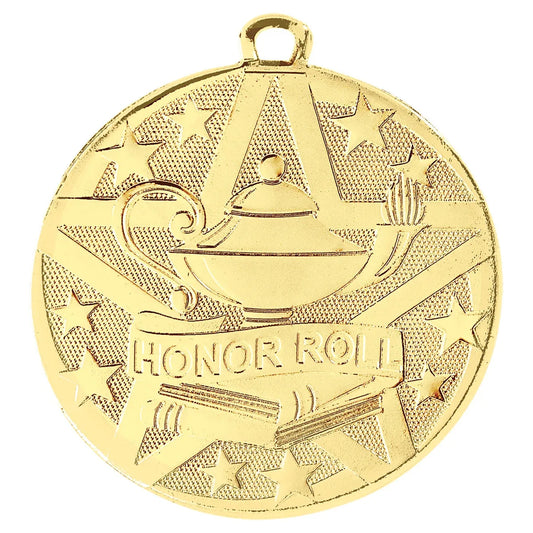 Gold 2" Superstar Honor Roll Medal
