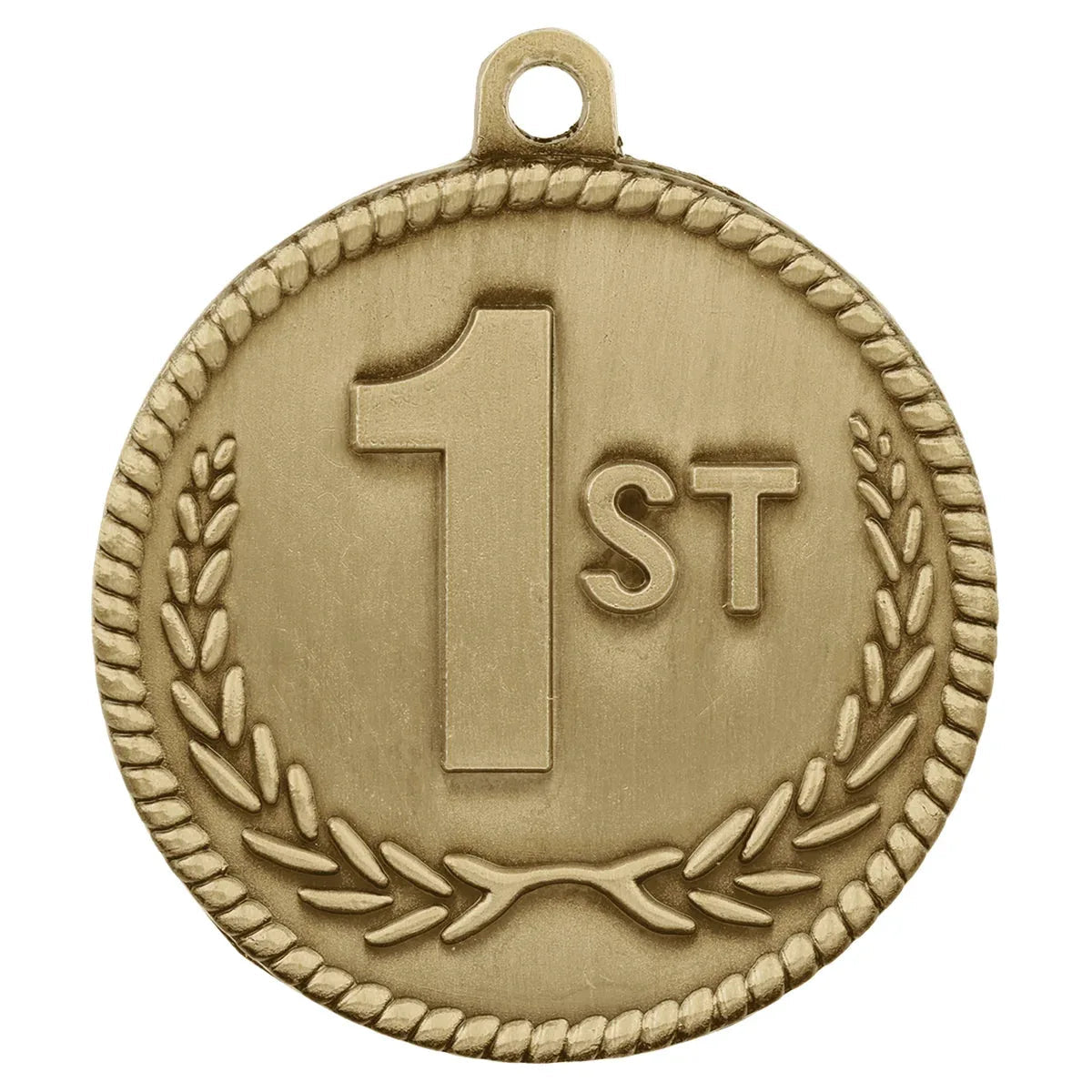 High Relief 2" Medal — Custom Engraved & UV Printed | Gold, Silver & Bronze